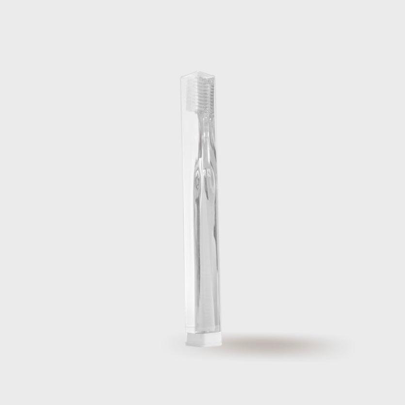 Crystal Collection 45º Toothbrush in white color